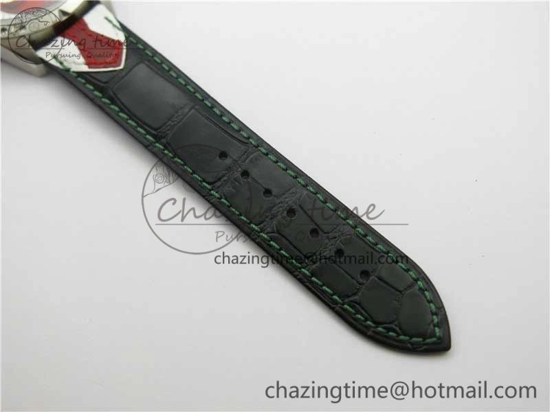 Flexible Konstantin Chaykin Joker SS TWF Best Edition Joker Dial Green Inner Bezel on Leather Strap NH35A V 7521