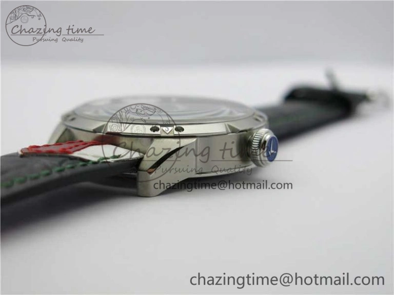 Flexible Konstantin Chaykin Joker SS TWF Best Edition Joker Dial Green Inner Bezel on Leather Strap NH35A V 7521