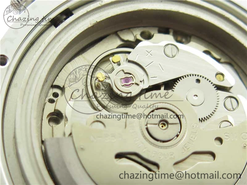 Konstantin Chaykin Joker SS TWF Best Edition White Dial Yellow Inner Bezel on Blue Leather Strap NH35A Compact 7515