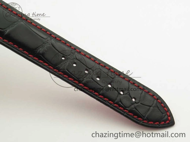 FlexibleFit Konstantin Chaykin Joker SS White Joker Dial on Black Leather Strap NH35A 7527