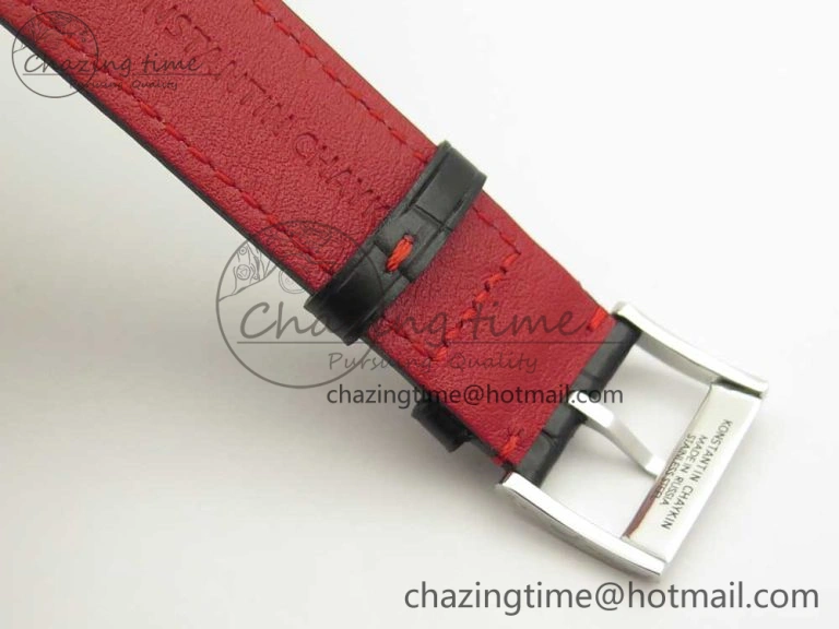 FlexibleFit Konstantin Chaykin Joker SS White Joker Dial on Black Leather Strap NH35A 7527