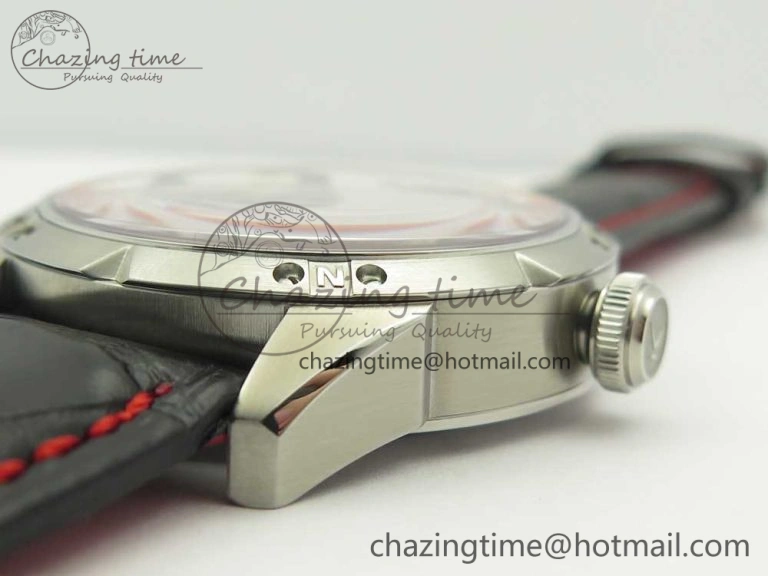 FlexibleFit Konstantin Chaykin Joker SS White Joker Dial on Black Leather Strap NH35A 7527