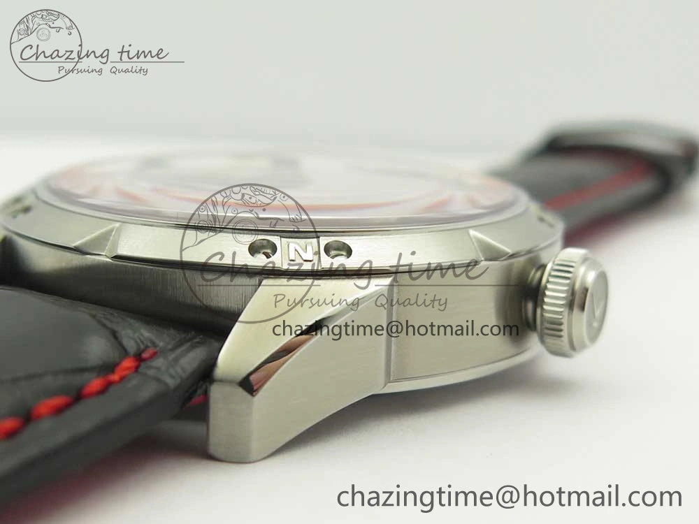 FlexibleFit Konstantin Chaykin Joker SS White Joker Dial on Black Leather Strap NH35A 7527