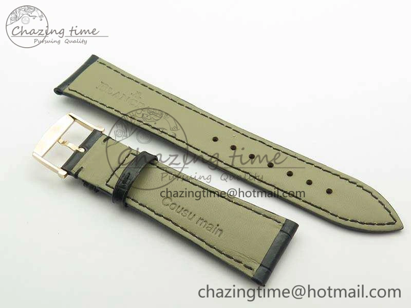 LEMAN 2850B RG 1:1 Best Edition Black Dial On Black Rubber Strap Cal. Classic 5297