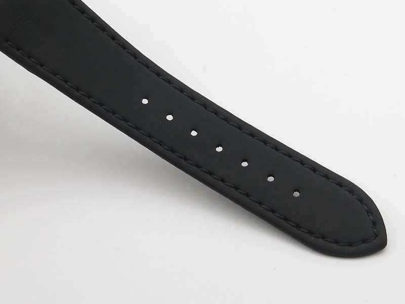 ZeroBulk LEMAN 2850B SS 1:1 Best Edition Black Dial On Black Rubber Strap Cal. 5305