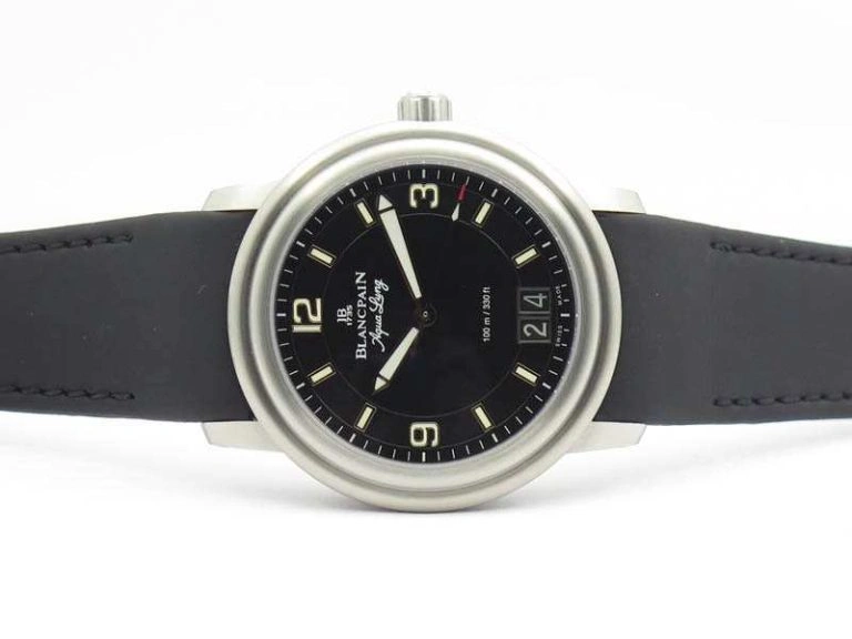 ZeroBulk LEMAN 2850B SS 1:1 Best Edition Black Dial On Black Rubber Strap Cal. 5305