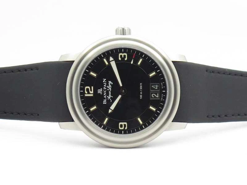 ZeroBulk LEMAN 2850B SS 1:1 Best Edition Black Dial On Black Rubber Strap Cal. 5305