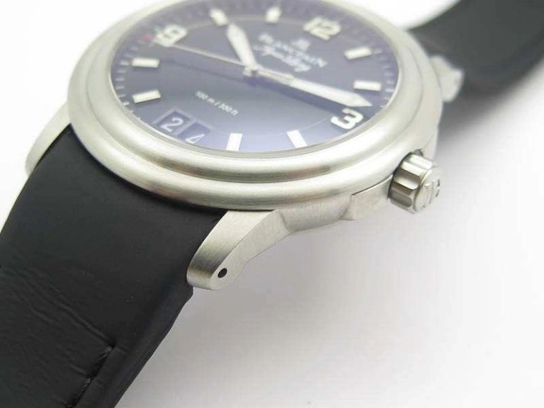 ZeroBulk LEMAN 2850B SS 1:1 Best Edition Black Dial On Black Rubber Strap Cal. 5305