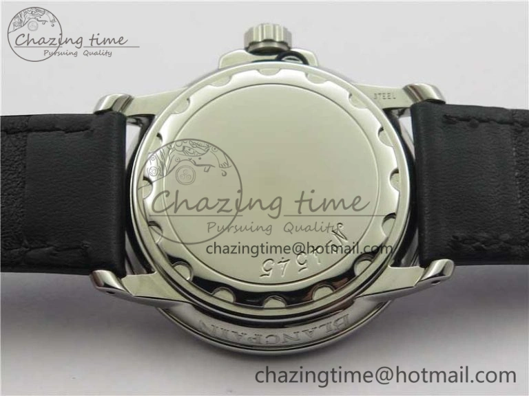 LEMAN Automatic SS 3AF Best Edition Black Dial on Black Leather Strap MIYOTA Efficient 5271