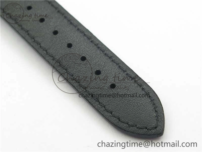 LEMAN Automatic SS 3AF Best Edition Black Dial on Black Leather Strap MIYOTA Efficient 5271