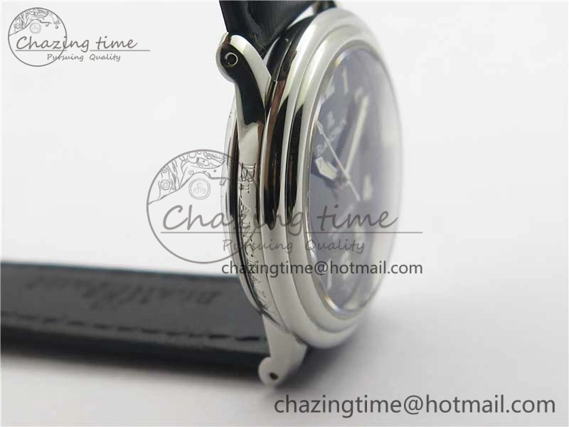 LEMAN Automatic SS 3AF Best Edition Black Dial on Black Leather Strap MIYOTA Efficient 5271
