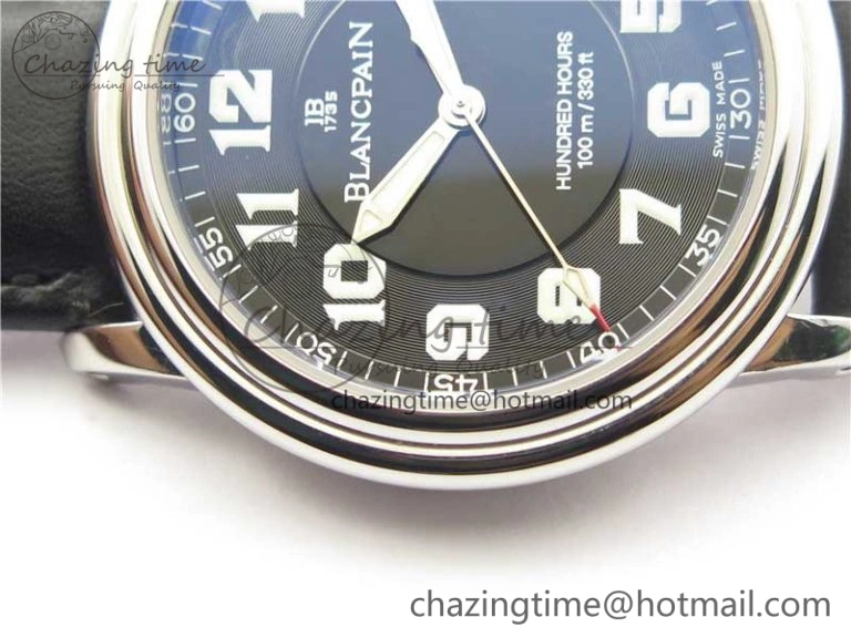 LEMAN Automatic SS 3AF Best Edition Black Dial on Black Leather Strap MIYOTA Efficient 5271