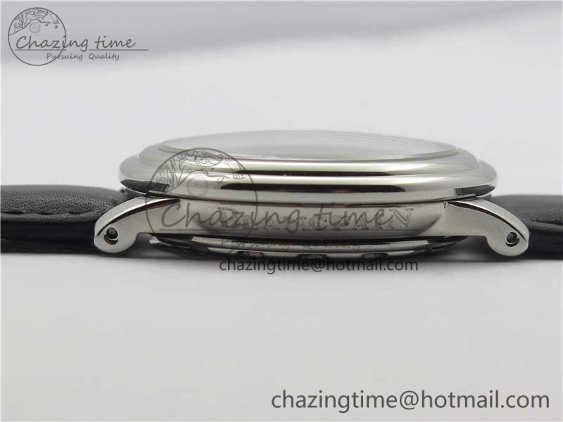 LEMAN Automatic SS 3AF Best Edition Black Dial on Black Leather Strap MIYOTA Efficient 5271