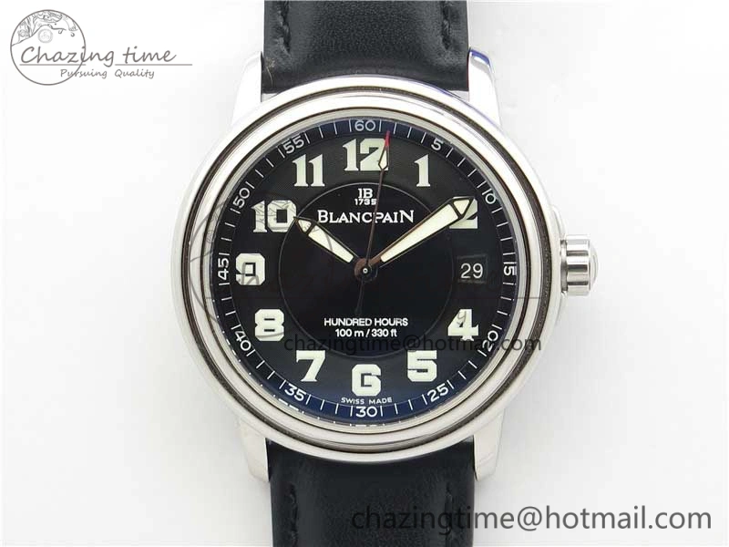 LEMAN Automatic SS 3AF Best Edition Black Dial on Black Leather Strap MIYOTA Efficient 5271