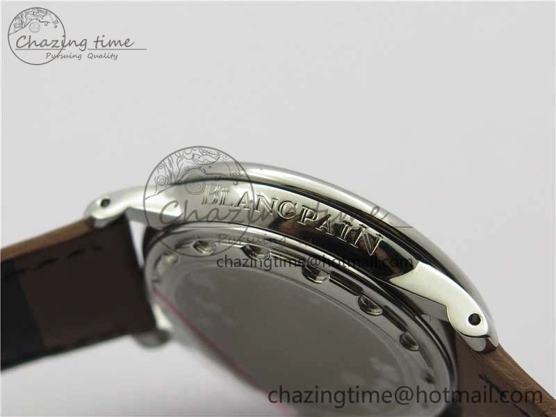 Minimalist LEMAN Automatic SS 3AF Best Edition Black Dial on Brown Leather Strap MIYOTA 5269