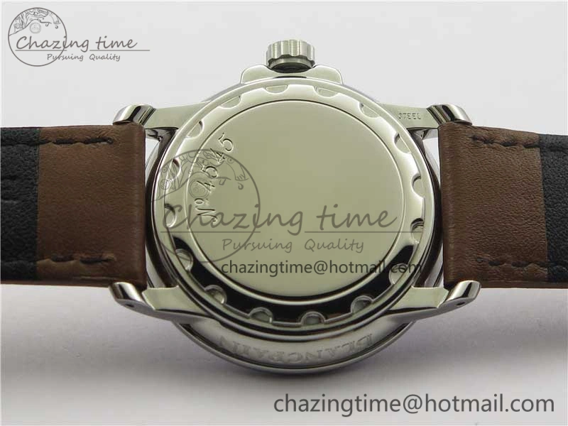 Minimalist LEMAN Automatic SS 3AF Best Edition Black Dial on Brown Leather Strap MIYOTA 5269