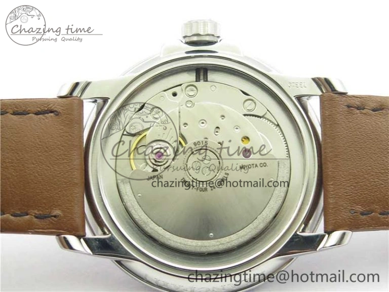 Minimalist LEMAN Automatic SS 3AF Best Edition Black Dial on Brown Leather Strap MIYOTA 5269