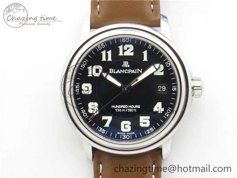 Minimalist LEMAN Automatic SS 3AF Best Edition Black Dial on Brown Leather Strap MIYOTA 5269