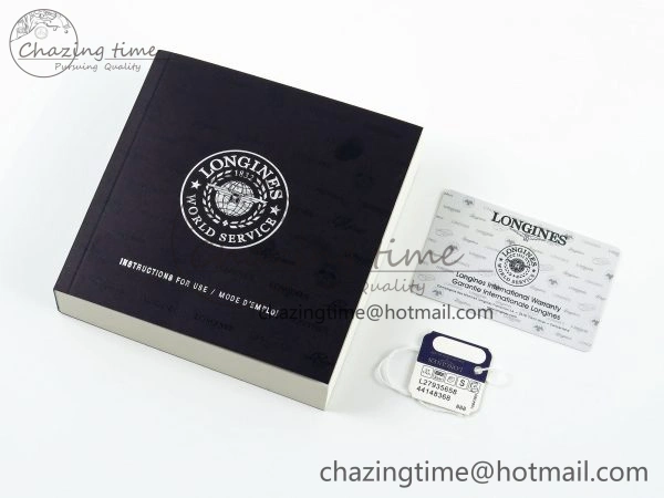 Minimalist LONGINES BOXSET WITH CARD & PAPERS 7612