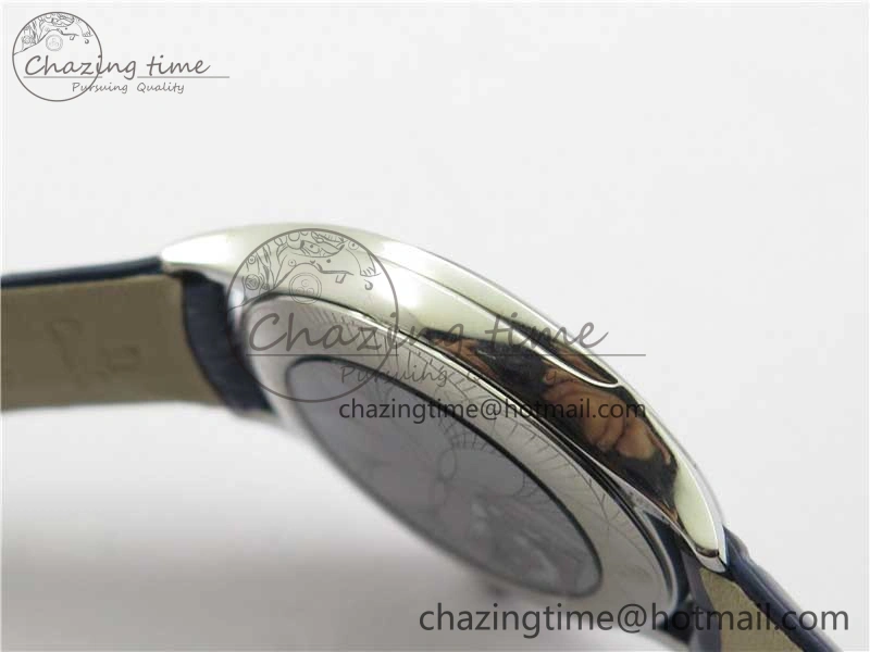 Ladies’ De Ville Trésor Diamond Blue Dial Blue Fabric Watch OXF 1:1 Best Edition Swiss Quartz Efficient 7892