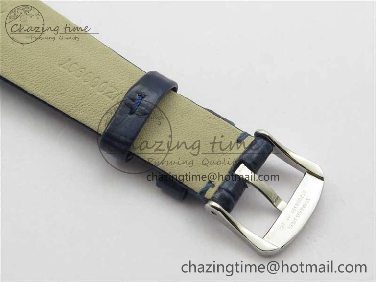 Ladies’ De Ville Trésor Diamond Blue Dial Blue Fabric Watch OXF 1:1 Best Edition Swiss Quartz Efficient 7892