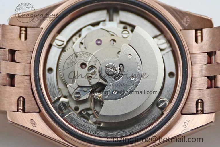 Durable Lady DateJust 28 RG TWF 1:1 Best Edition Purple Dial Roman Markers on Jubilee Bracelet NH 2139