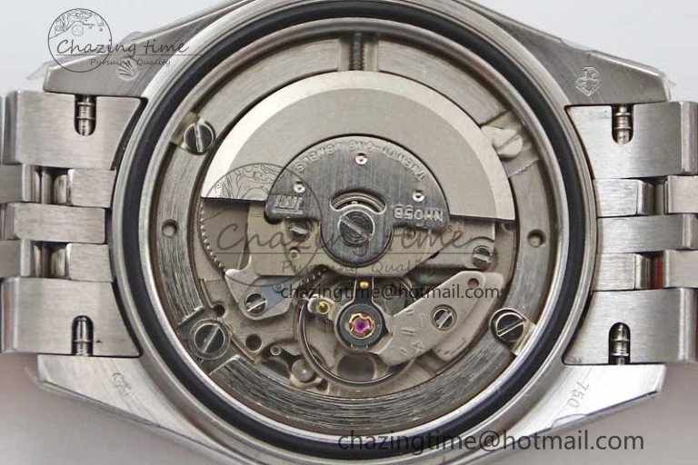 Lady DateJust 28 SS TWF 1:1 Best Edition 904L Steel Gray Dial Diamonds Markers on President Bracelet NH Comfortable 10202