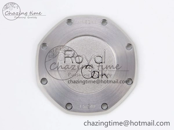 Lady Royal Oak 33mm 67651 Diamonds SS ZF 1:1 Best Edition Black Textured Dial on SS Bracelet RONDA Quartz Elegant 10095