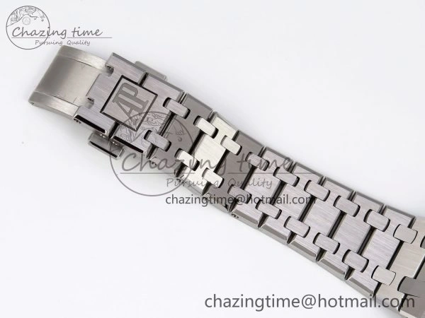 Lady Royal Oak 33mm 67651 Diamonds SS ZF 1:1 Best Edition Purple Red Textured Dial on SS Bracelet RONDA Quartz Colorful 10093