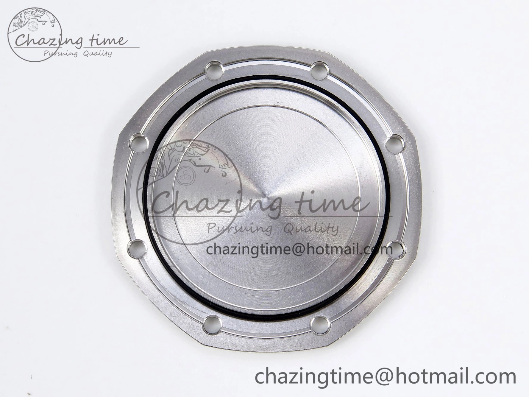 UrbanStyle Lady Royal Oak 33mm 67651 SS ZF 1:1 Best Edition Black Textured Dial on SS Bracelet RONDA Quartz 4487