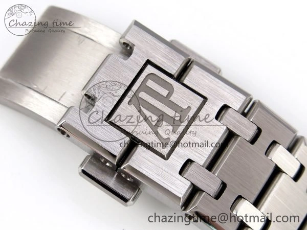Lady Royal Oak 33mm 67651 SS ZF 1:1 Best Edition Purple Red Textured Dial on SS Bracelet RONDA Quartz WaterResistant 4485