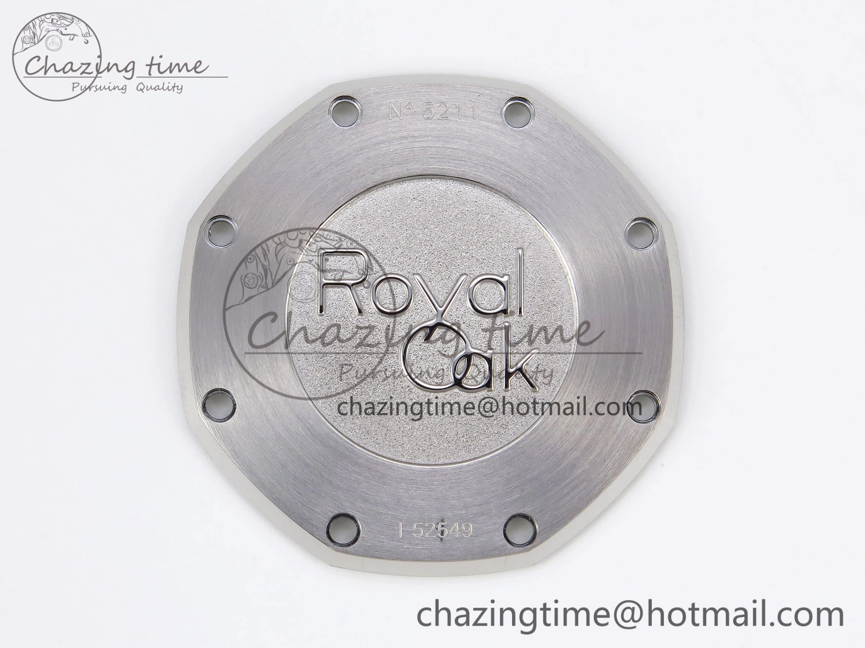 Contemporary Lady Royal Oak 33mm 67651 SS ZF 1:1 Best Edition White Textured Dial on SS Bracelet RONDA Quartz 10090