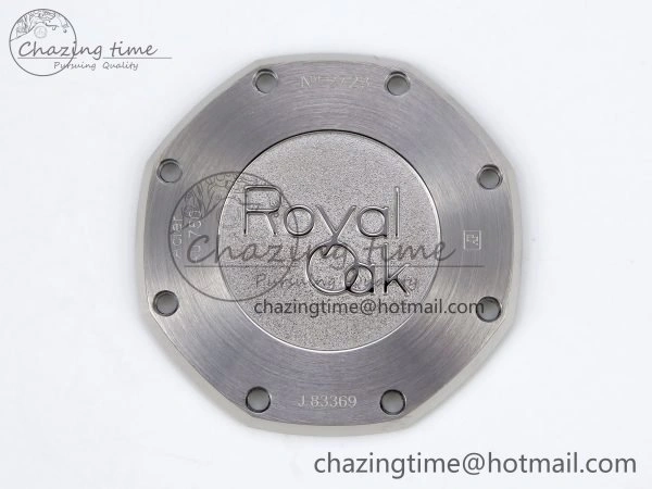 Lady Royal Oak 33mm 67651 SS RG ZF 1:1 Best Edition White Textured Dial on SS RG Bracelet RONDA Quartz Efficient 4489