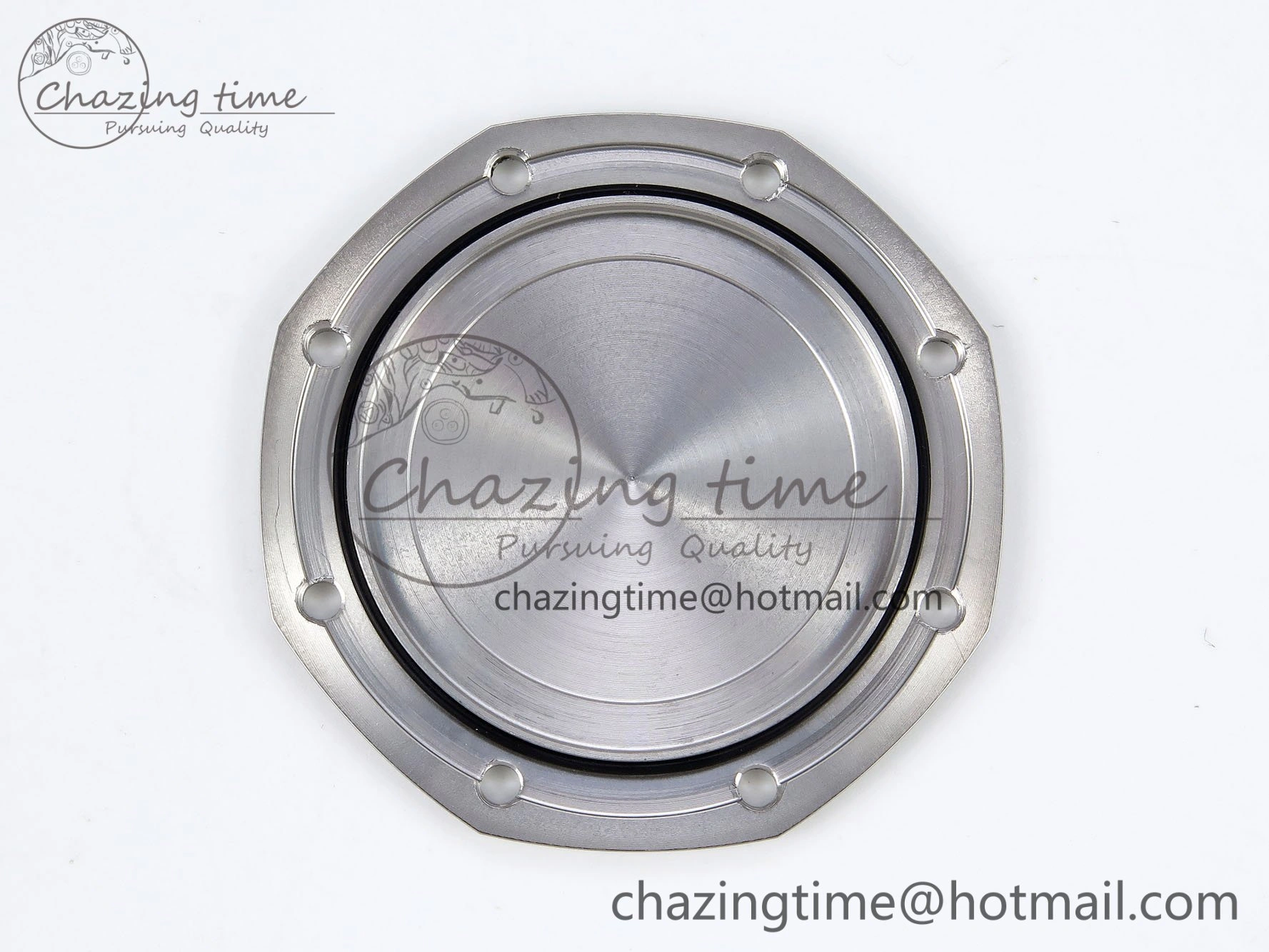 Lady Royal Oak 33mm 67651 SS RG ZF 1:1 Best Edition White Textured Dial on SS RG Bracelet RONDA Quartz Efficient 4489