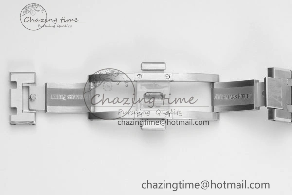 Lightweight Lady Royal Oak 33mm SS Diamonds Bezel JJF 1:1 Best Edition Blue Dial on SS Bracelet ETA Quartz 10145