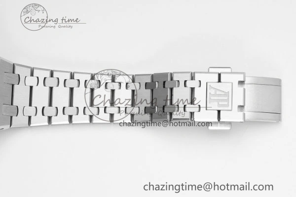 Lady Royal Oak 33mm SS JJF 1:1 Best Edition Black Dial on SS Bracelet ETA Quartz Sleek 4645