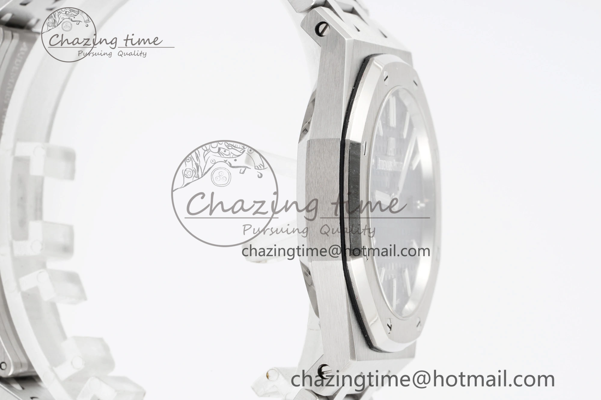 FreshLook Lady Royal Oak 33mm SS JJF 1:1 Best Edition Blue Dial on SS Bracelet ETA Quartz 4642