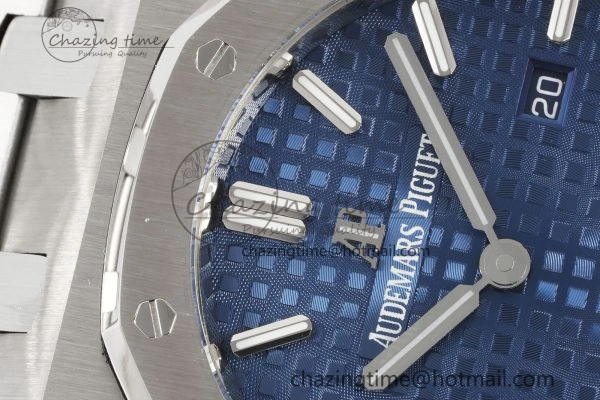 FreshLook Lady Royal Oak 33mm SS JJF 1:1 Best Edition Blue Dial on SS Bracelet ETA Quartz 4642