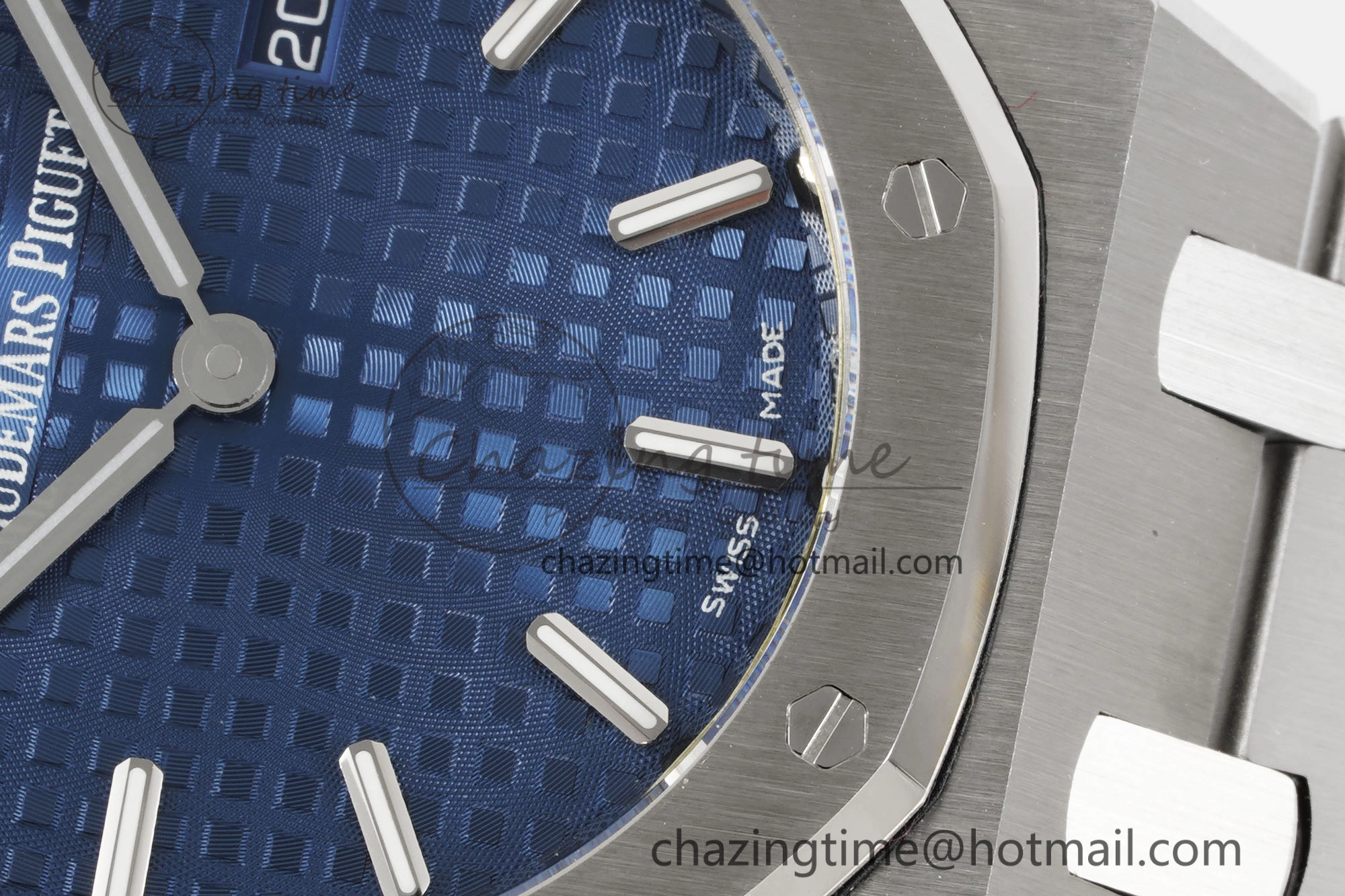 FreshLook Lady Royal Oak 33mm SS JJF 1:1 Best Edition Blue Dial on SS Bracelet ETA Quartz 4642
