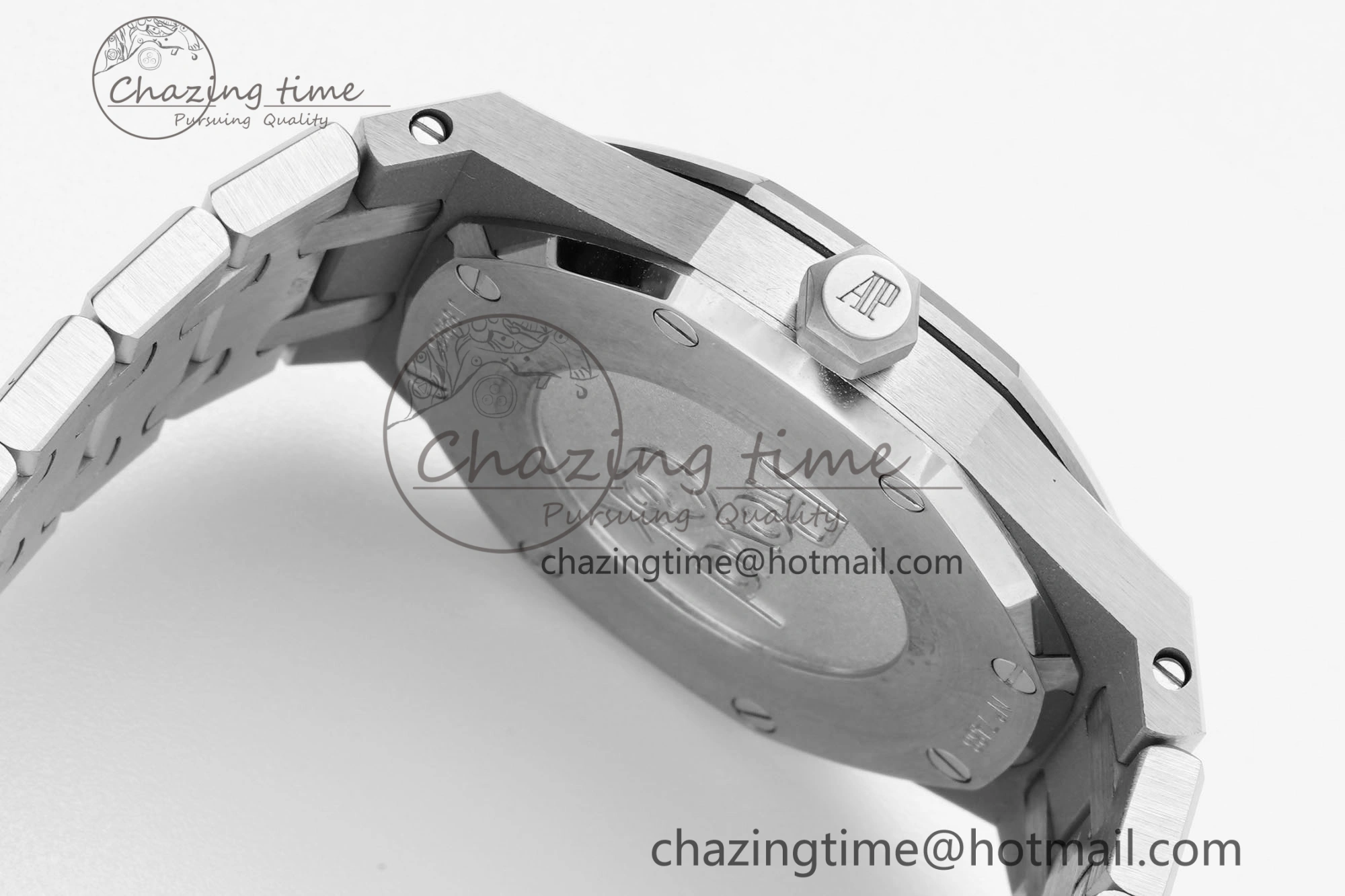 Lady Royal Oak 33mm SS JJF 1:1 Best Edition Cream Dial on SS Bracelet ETA Quartz Compact 10149