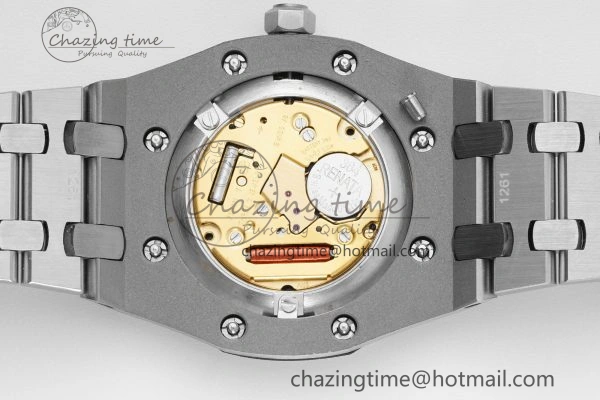 Lady Royal Oak 33mm SS JJF 1:1 Best Edition Cream Dial on SS Bracelet ETA Quartz Compact 10149