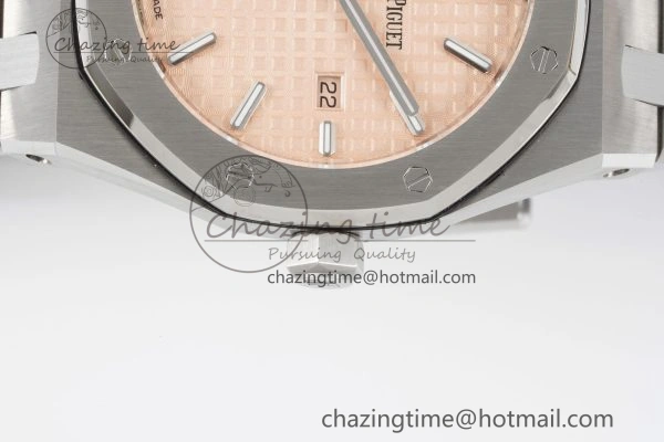 Lady Royal Oak 33mm SS JJF 1:1 Best Edition Cream Dial on SS Bracelet ETA Quartz Compact 10149