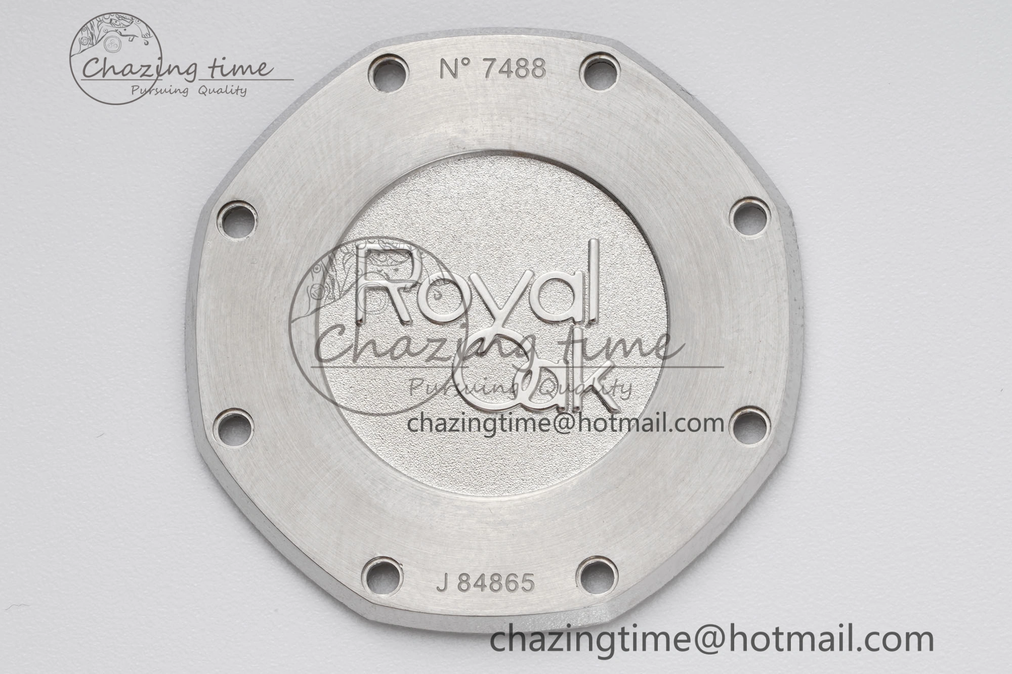 Durable Lady Royal Oak 33mm SS RG JJF 1:1 Best Edition Brown Dial on SS RG Bracelet ETA Quartz 4646