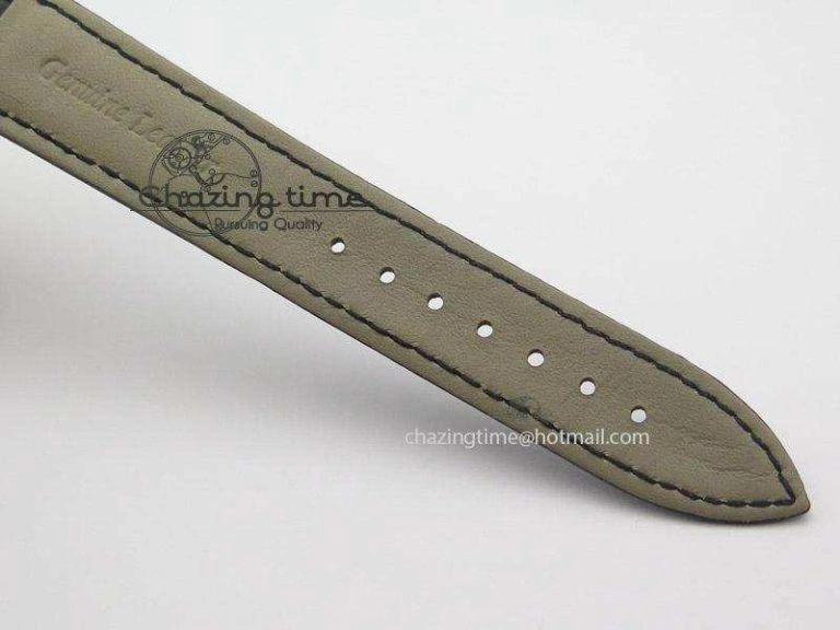 Langematik MK Best Edition SS Black Dial On Black Leather Strap A Durable 4199