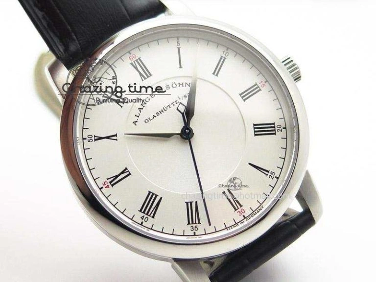 Thermal Langematik MK Best Edition SS White Dial On Black Leather Strap A 4200