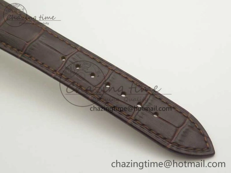 Le Brassus Carrousel Erotic Timepiece RG White Dial on Brown Leather Strap A23J Effortless 5289