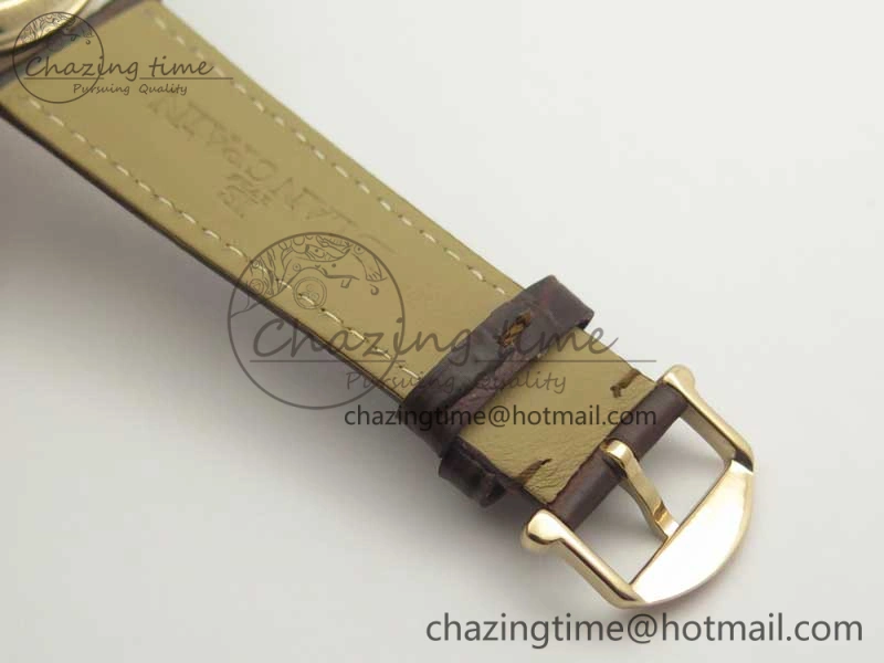 Le Brassus Carrousel Erotic Timepiece RG White Dial on Brown Leather Strap A23J Effortless 5289