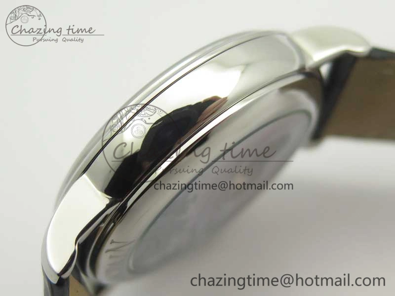 Le Brassus Carrousel Erotic Timepiece SS White Dial on Black Leather Strap A23J GoAnywhere 5288