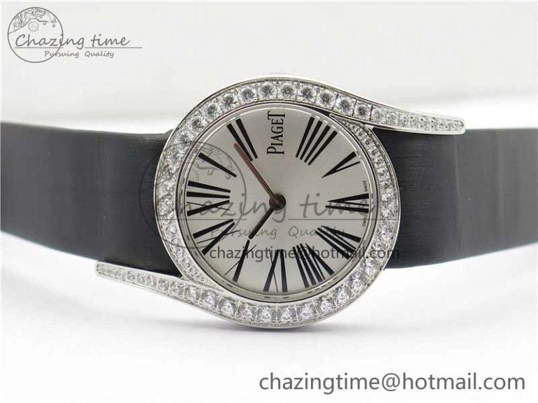 Limelight Gala G0A38160 32mm SS ZF 1:1 Best Edition Silver Dial On Leather Strap Siwss Quartz TravelReady 10457