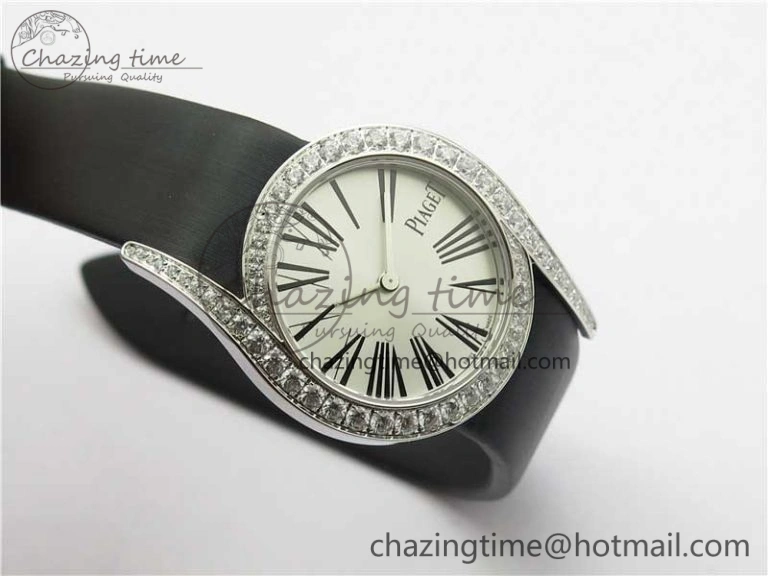 Limelight Gala G0A38160 32mm SS ZF 1:1 Best Edition Silver Dial On Leather Strap Siwss Quartz TravelReady 10457